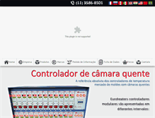 Tablet Screenshot of euroheaters.com.br