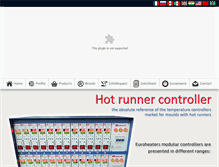 Tablet Screenshot of euroheaters.com